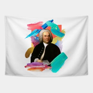 Bach Brushstroke Tapestry