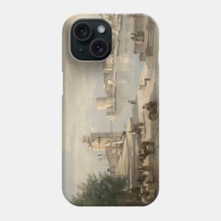 The Harbor of La Rochelle by Jean-Baptiste-Camille Corot Phone Case