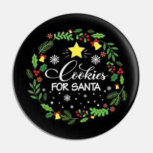 Cookies For Santa Pin