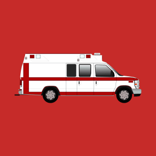 White E350 Ambulance T-Shirt