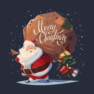 Cute and Chubby Santa T-Shirt