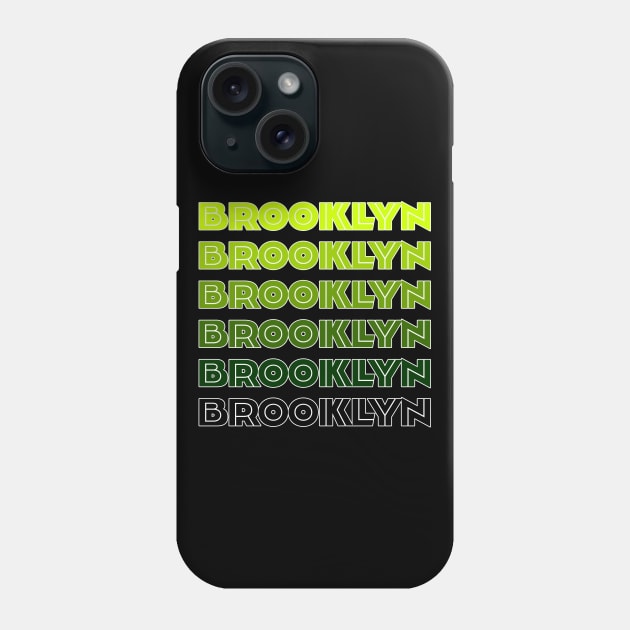 Green Brooklyn Phone Case by Vandalay Industries