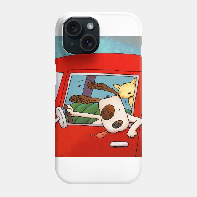 Road Trip! Phone Case by drawboy