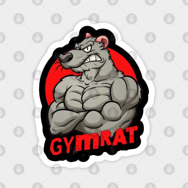 gymrat | gym lovers t-shirt | gym motivation quote | gym hoodies | gym buddy t-shirts Magnet by ALCOHOL