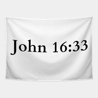 John 16:33 Bible Verse Tapestry