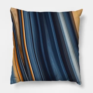 marble fluid pattern Pillow