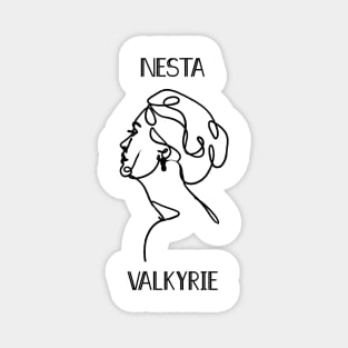 ACOTAR Nesta Archeron Valkyrie Magnet