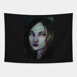 Ghost Girl (portrait) Tapestry