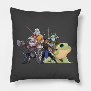 Reckless Attack Adventuring Guild Pillow