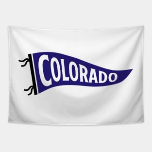 Colorado Pennant - White Tapestry