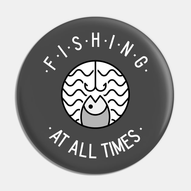 Fishing Lover Pin by LaurelBDesigns