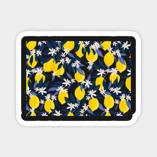 Lemon Tree Flowers Magnet