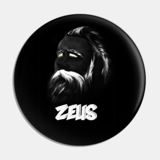 Zeus. King of the gods Pin