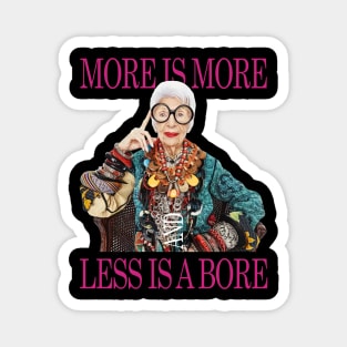 Iris Apfel Fashionista Woman Magnet