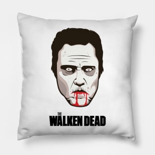 Christopher Walken - "The Walken Dead" Official T-Shirt Pillow