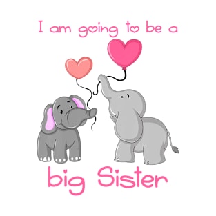 Kids I am going to be a big sister T-Shirt