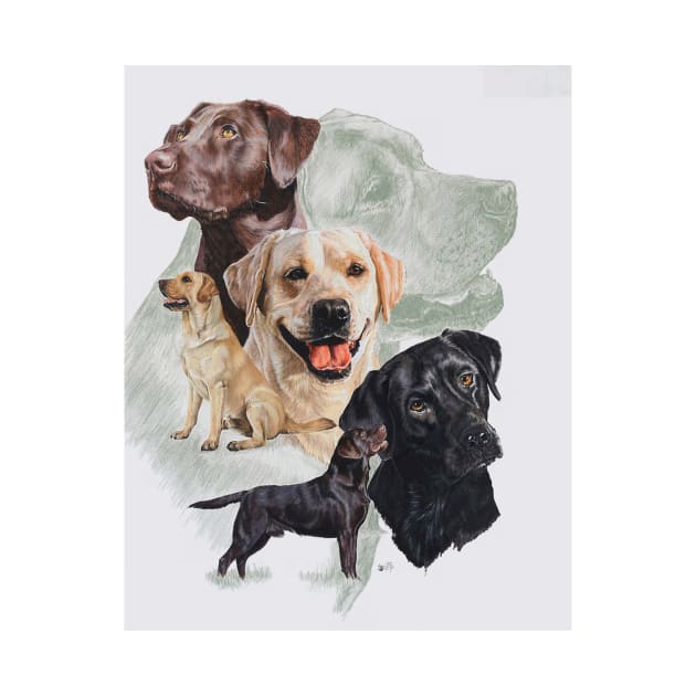 Labrador Medley by BarbBarcikKeith