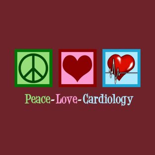 Peace Love Cardiology T-Shirt