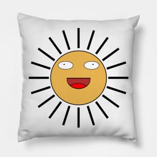 Sun Face Pillow