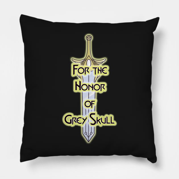 For the Honor... Pillow by theatreheathen