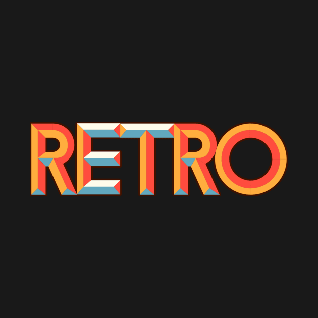 Retro Typography by AlondraHanley