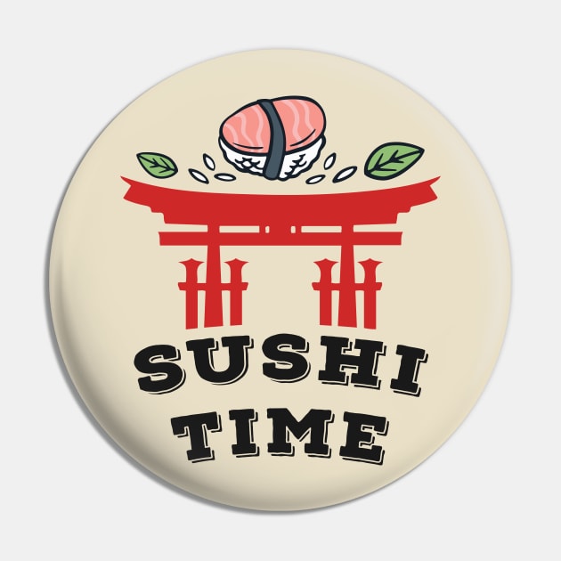 Sushi Time Pin by imshinji