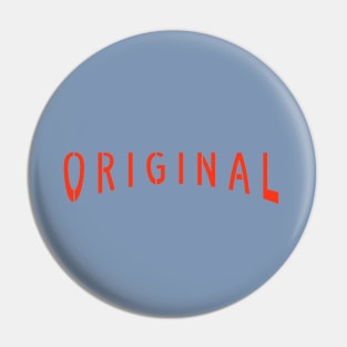 Be Original Pin