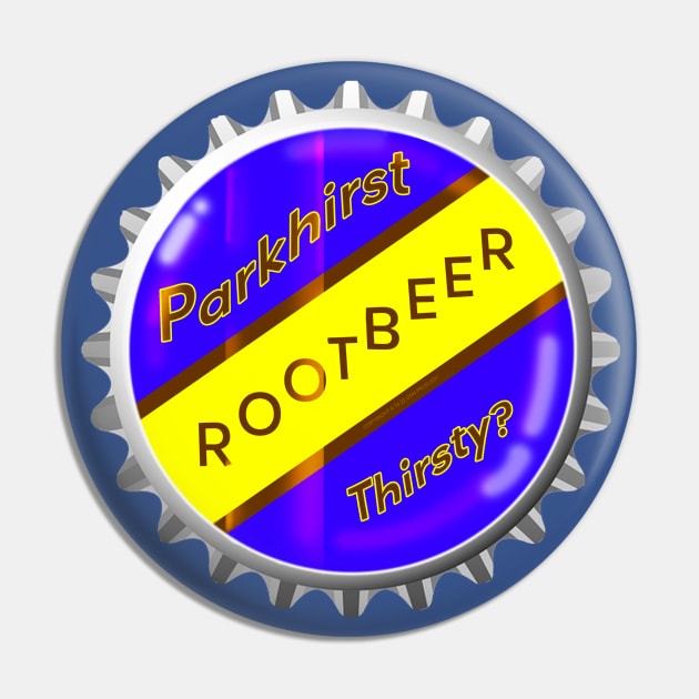 Parkhirst Rootbeer Pin by Vandalay Industries