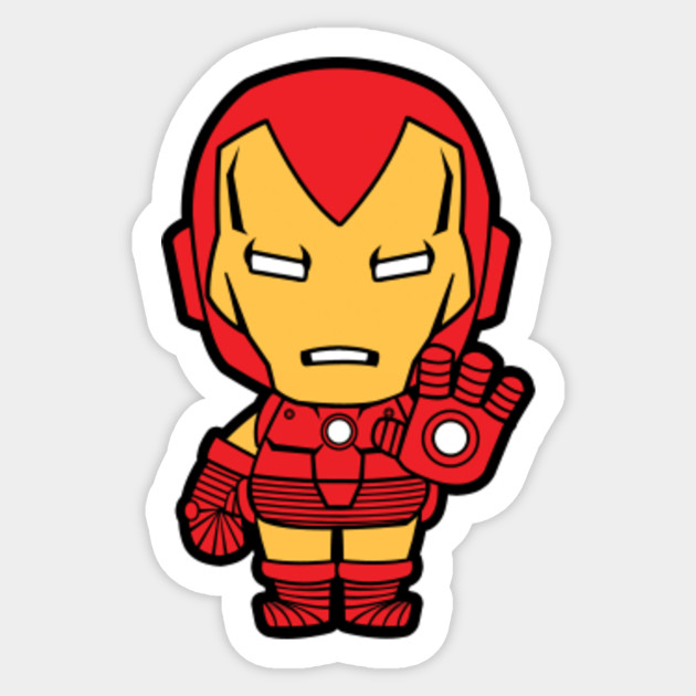 Iron Man Sticker Chart