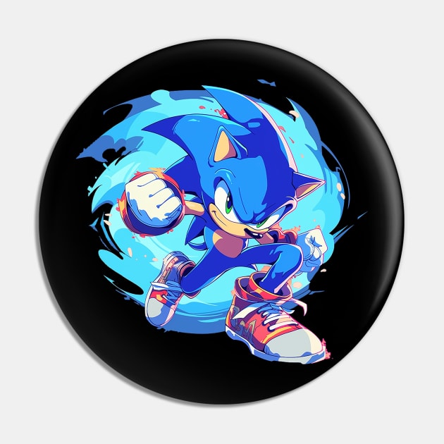 sonic Pin by weirdesigns