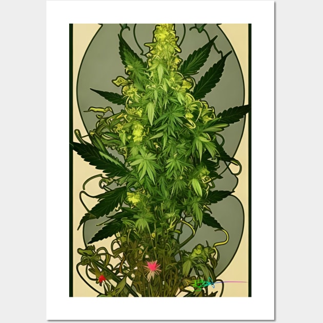 Photo & Art Print cannabis bud / marihuana plants