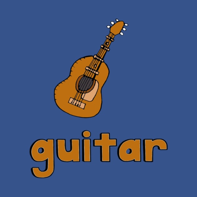 This is a GUITAR by roobixshoe