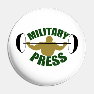 Bodybuilding - Fitness - Military Press Pin