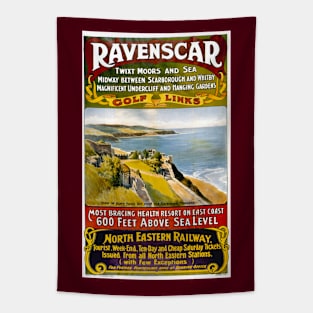 Vintage Travel Poster - Ravenscar Tapestry