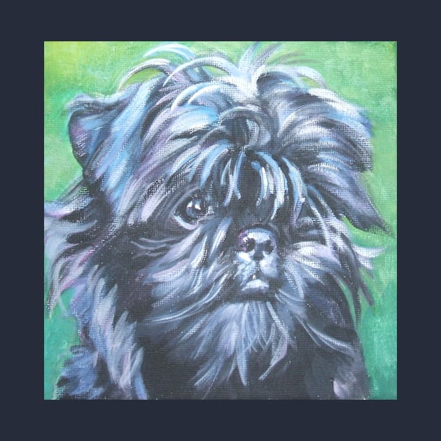 Affenpinscher Fine Art Painting by LASHEPARD