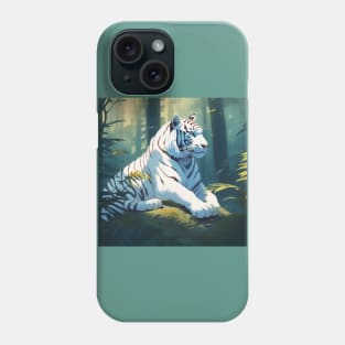 Indian White Tiger Phone Case