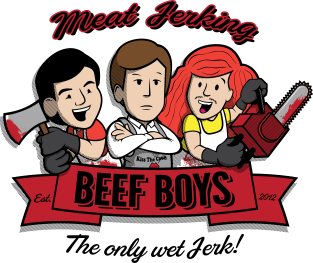 Meat Jerking Beef Boy Magnet