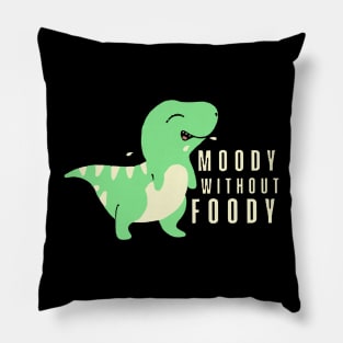 cute green dino Pillow