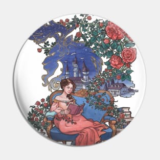 Mili Fay’s Every Girl Is A Princess: Beauty and the Beast Pin