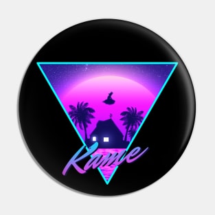 Kame Retro Pin