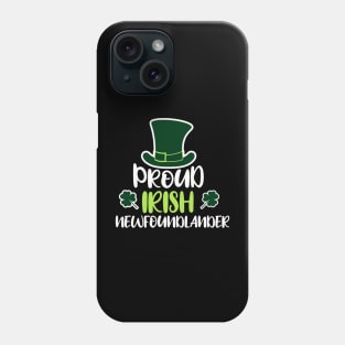 Proud Irish Newfoundlander T-Shirt Phone Case