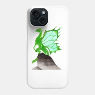 Standing Proud over my Entire Kingdom- Dragon White Phone Case