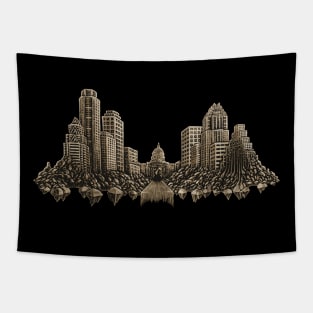 ATX Skyline Tapestry