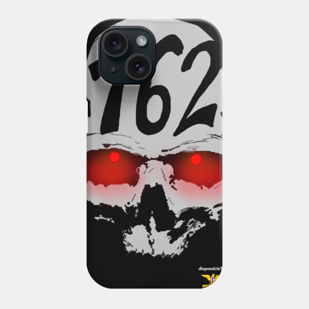 762 Skull Phone Case by disposable762