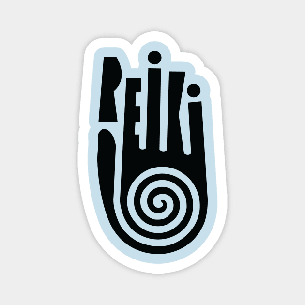 Reiki Hand Magnet by swazzmore