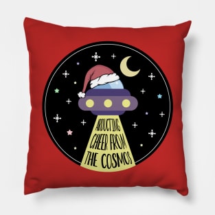 Christmas UFO Pillow