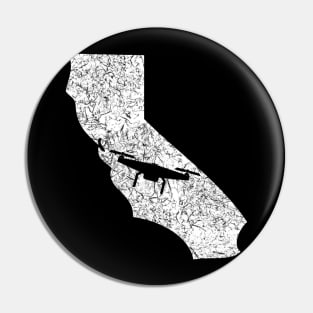 California Drone Pilot Pin