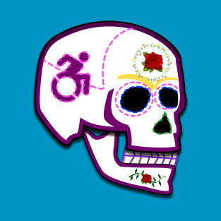 Disabled Sugar Skull T-Shirt