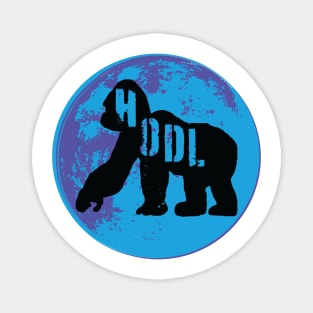 Blue Moon HODL Ape Super Moon Ape  Version Magnet