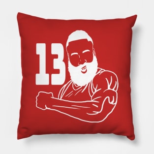 James Harden 13 Rockets Pillow